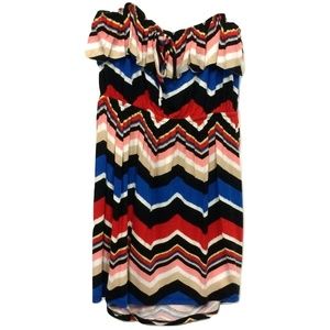 😀 NEW cuky Retro Style 1970's Graphic Ruffle Top